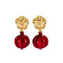 Pomegranate earrings by Fable England